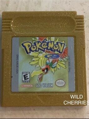 Pokemon Gold Version Nintendo Gameboy Color Game Boy Authentic 2000 Original